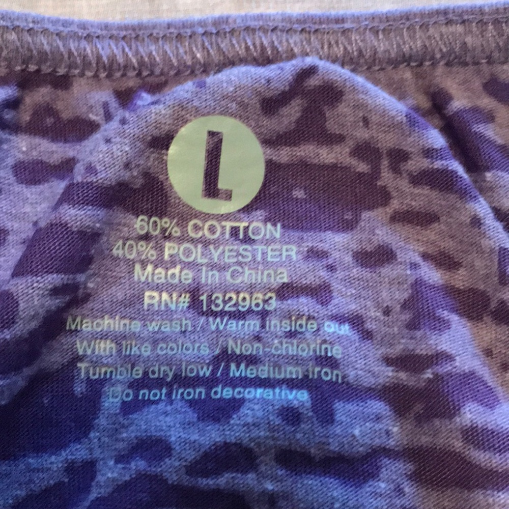 Flowy Burn Out Racerback Tank Top - Picture 4 of 6